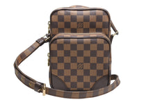 Load image into Gallery viewer, 新品同様 LOUIS VUITTON ルイヴィトン ダミエ アマゾン ショルダーバッグ SPオーダー ブラウン N48074 中古 4b009646