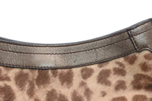 Load image into Gallery viewer, 極美品 Salvatore Ferragamo サルヴァトーレ フェラガモ AX-21 1828 2WAYバッグ レオパード バッグ ハラコ 中古 4b012440