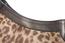 Load image into Gallery viewer, 極美品 Salvatore Ferragamo サルヴァトーレ フェラガモ AX-21 1828 2WAYバッグ レオパード バッグ ハラコ 中古 4b012440