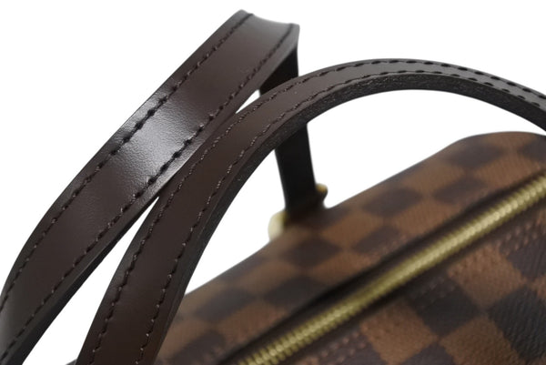 極美品 LOUIS VUITTON ルイヴィトン ハンドバッグ パピヨン30 ダミエキャンバス N51303 ブラウン ゴールド金具 中古 4b009647
