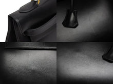 画像をギャラリービューアに読み込む, 極美品 HERMES エルメス ケリー32 外縫い ブラック ○W刻印 カーフスキン ゴールド金具 ハンドバッグ 2WAY 中古 4b009649