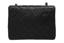 画像をギャラリービューアに読み込む, 極美品 CHANEL シャネル ミニマトラッセ20 ショルダーバッグ 2番台 ココマーク ブラック ラムスキン ゴールド金具 中古 4b009652