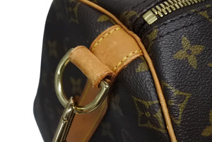 LOUIS VUITTON ルイヴィトン キーポル バンドリエール55 ボストンバッグ M41414 モノグラム ブラウン 美品 中古 4b009653