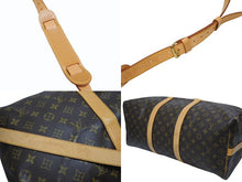 画像をギャラリービューアに読み込む, 極美品 LOUIS VUITTON ルイヴィトン キーポル バンドリエール50 ボストンバッグ M41416 モノグラム PVC レザー 中古 4b009654