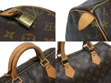 画像をギャラリービューアに読み込む, LOUIS VUITTON ルイヴィトン スピーディ30 ハンドバッグ M41526 モノグラム ブラウン 旧型 美品 中古 4b009655