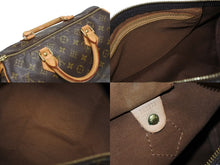 画像をギャラリービューアに読み込む, LOUIS VUITTON ルイヴィトン スピーディ30 ハンドバッグ M41526 モノグラム ブラウン 旧型 美品 中古 4b009655