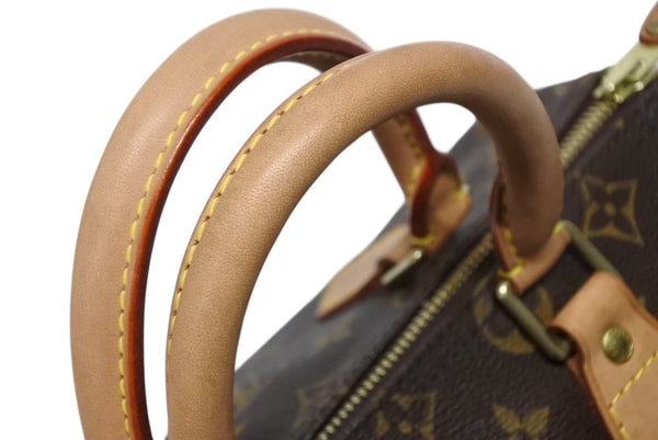 LOUIS VUITTON ルイヴィトン スピーディー25 ハンドバック M41528 モノグラム PVC レザー 中古 4b009657
