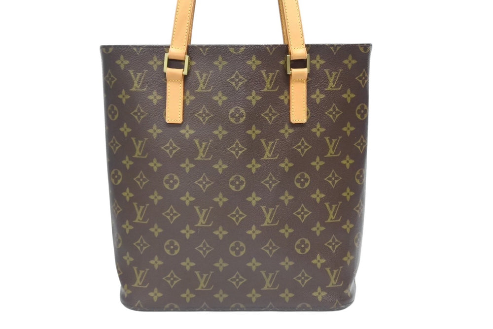 LOUIS VUITTON ルイヴィトン ヴァヴァンGM トートバッグ M51170 モノグラム PVC レザー ブラウン 美品 中古 4b009659