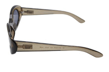 画像をギャラリービューアに読み込む, GUCCI グッチ オーバル サングラス アイウェア GG 2430/S サイズ49◻︎22 135 クリアグリーン グレー 美品 中古 4b009670