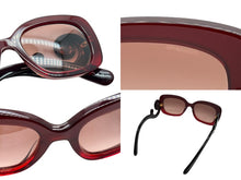 画像をギャラリービューアに読み込む, PRADA プラダ サングラス アイウェア SPR27O MAX-0A5 サイズ54◻︎19 135 ワインレッド 美品 中古 4b009671