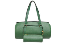 画像をギャラリービューアに読み込む, 極美品 LOUIS VUITTON ルイヴィトン エピ スフロ ハンドバッグ レザー ボルネオグリーン M52224 エピレザー ゴールド金具 中古4b009673