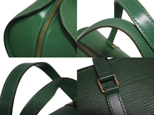 画像をギャラリービューアに読み込む, 極美品 LOUIS VUITTON ルイヴィトン エピ スフロ ハンドバッグ レザー ボルネオグリーン M52224 エピレザー ゴールド金具 中古4b009673