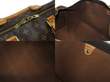 画像をギャラリービューアに読み込む, LOUIS VUITTON ルイヴィトン キーポル50 ボストンバッグ M41426 モノグラム PVC レザー モノグラム ゴールド金具 美品 中古 4b009675