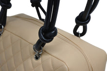 画像をギャラリービューアに読み込む, 極美品 CHANEL シャネル ポーチ ハンドバッグ カンボンライン ココマーク 9番台 ラムスキン ベージュ ブラック 中古 4b009678