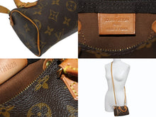 画像をギャラリービューアに読み込む, LOUIS VUITTON ルイヴィトン ミニスピーディ ハンドバッグ モノグラム M41534 PVC ブラウン 美品 中古 4b009679