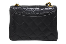 画像をギャラリービューアに読み込む, 極美品 CHANEL シャネル ミニマトラッセ17 ショルダーバッグ ココマーク 1番台 ラムスキン ブラック ゴールド金具 中古 4b009683