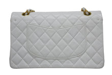 画像をギャラリービューアに読み込む, 極美品 CHANEL シャネル チェーンショルダーバッグ マトラッセ25 ココマーク ラムスキン 5番台 1998年 Wフラップ ホワイト 中古 4b009684