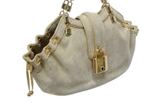 画像をギャラリービューアに読み込む, 極美品 LOUIS VUITTON ルイヴィトン テダPM ハンドバッグ M92373 モノグラム エクストラオーディネル ヌバック ベージュ 中古 4b009686