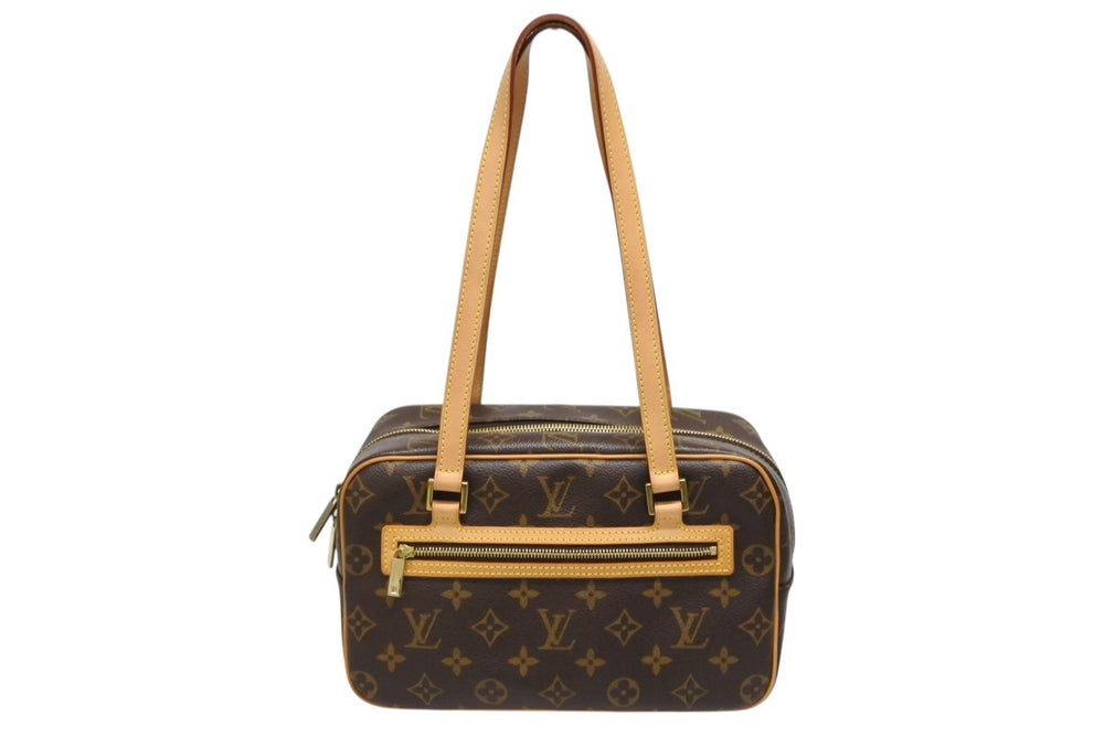 Very good condition LOUIS VUITTON Semi-shoulder bag Shite MM Monogram M51182 Brown Used 4b009687
