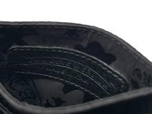 画像をギャラリービューアに読み込む, 新品未使用 CHROME HEARTS クロムハーツ DOUBLE SIDE ダブルサイド カードケース スクロールラベルロゴ シルバー925 総柄 中古 4b009693