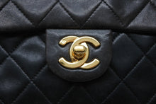 画像をギャラリービューアに読み込む, CHANEL シャネル ミニマトラッセ17 Sフラップ Sチェーンショルダーバッグ A01115 4番台 ラムスキン ココマーク ブラック 良品 中古 4b009698