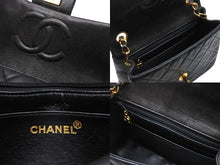 画像をギャラリービューアに読み込む, CHANEL シャネル ミニマトラッセ17 Sフラップ Sチェーンショルダーバッグ A01115 4番台 ラムスキン ココマーク ブラック 良品 中古 4b009698