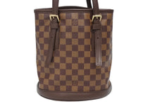 画像をギャラリービューアに読み込む, 極美品 LOUIS VUITTON ルイヴィトン ダミエ マレ ショルダーバッグ ポーチ付き ブラウン ゴールド金具 ロゴ N42240 中古 4b009701
