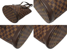 画像をギャラリービューアに読み込む, 極美品 LOUIS VUITTON ルイヴィトン ダミエ マレ ショルダーバッグ ポーチ付き ブラウン ゴールド金具 ロゴ N42240 中古 4b009701