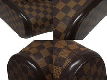 画像をギャラリービューアに読み込む, 極美品 LOUIS VUITTON ルイヴィトン トートバッグ N51121 マノスクPM ダミエ ブラウン ゴールド金具 中古 4b009702