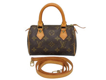 画像をギャラリービューアに読み込む, LOUIS VUITTON ルイヴィトン ミニスピーディ ハンドバッグ モノグラム M41534 PVC ブラウン 美品 中古 4b009705