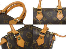 画像をギャラリービューアに読み込む, LOUIS VUITTON ルイヴィトン ミニスピーディ ハンドバッグ モノグラム M41534 PVC ブラウン 美品 中古 4b009705