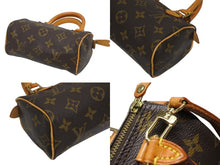 画像をギャラリービューアに読み込む, LOUIS VUITTON ルイヴィトン ミニスピーディ ハンドバッグ モノグラム M41534 PVC ブラウン 美品 中古 4b009705