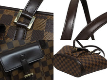 画像をギャラリービューアに読み込む, 極美品 LOUIS VUITTON ルイヴィトン トートバッグ N51121 マノスクPM ダミエ ブラウン ゴールド金具 中古 4b009712