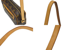 Load image into Gallery viewer, LOUIS VUITTON ルイヴィトン ポシェットシテ ワンショルダーバッグ M51183 モノグラムキャンバス レザー ブラウン 美品 中古 4b009715