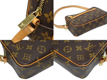 Load image into Gallery viewer, LOUIS VUITTON ルイヴィトン ポシェットシテ ワンショルダーバッグ M51183 モノグラムキャンバス レザー ブラウン 美品 中古 4b009715