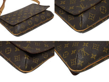 画像をギャラリービューアに読み込む, LOUIS VUITTON ルイヴィトン ミュゼットタンゴ ショルダーバック M51257 モノグラム ブラウン 美品 中古 4b009718