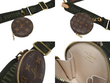 画像をギャラリービューアに読み込む, LOUIS VUITTON ルイヴィトン モノグラム ミュルティポシェット アクセソワール カーキ ショルダーバッグ M44813 美品 中古 4b009719
