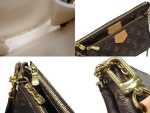 画像をギャラリービューアに読み込む, LOUIS VUITTON ルイヴィトン モノグラム ミュルティポシェット アクセソワール カーキ ショルダーバッグ M44813 美品 中古 4b009719