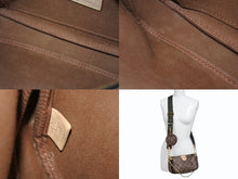 画像をギャラリービューアに読み込む, LOUIS VUITTON ルイヴィトン モノグラム ミュルティポシェット アクセソワール カーキ ショルダーバッグ M44813 美品 中古 4b009719