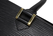 画像をギャラリービューアに読み込む, LOUIS VUITTON ルイヴィトン エピ ポンヌフ ハンドバッグ M52052 エピレザー ブラック ゴールド金具 美品 中古 4b009721