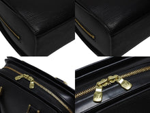 画像をギャラリービューアに読み込む, LOUIS VUITTON ルイヴィトン エピ ポンヌフ ハンドバッグ M52052 エピレザー ブラック ゴールド金具 美品 中古 4b009721