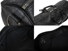 画像をギャラリービューアに読み込む, 極美品 LOUIS VUITTON ルイヴィトン ボストンバッグ キーポル バンドリエール45 藤原ヒロシ フラグメント ブラック M43413 中古 4b009731