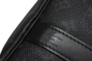 極美品 LOUIS VUITTON ルイヴィトン ボストンバッグ キーポル バンドリエール45 藤原ヒロシ フラグメント ブラック M43413 中古 4b009731