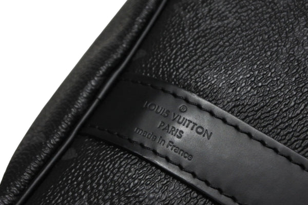極美品 LOUIS VUITTON ルイヴィトン ボストンバッグ キーポル バンドリエール45 藤原ヒロシ フラグメント ブラック M43413 中古 4b009731