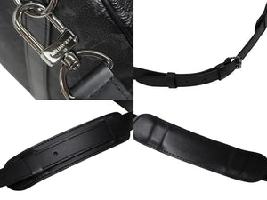 極美品 LOUIS VUITTON ルイヴィトン ボストンバッグ キーポル バンドリエール45 藤原ヒロシ フラグメント ブラック M43413 中古 4b009731