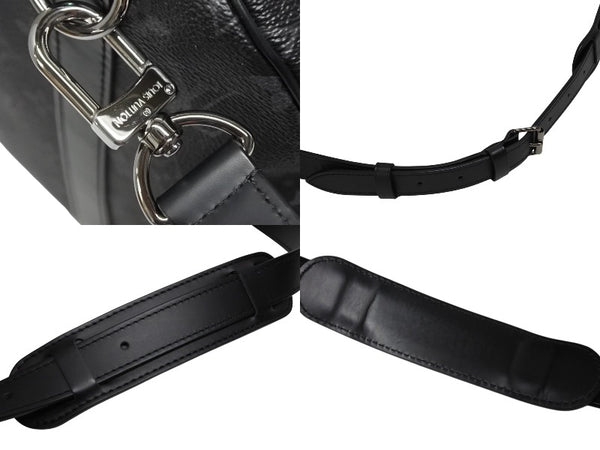極美品 LOUIS VUITTON ルイヴィトン ボストンバッグ キーポル バンドリエール45 藤原ヒロシ フラグメント ブラック M43413 中古 4b009731