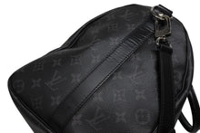 画像をギャラリービューアに読み込む, 極美品 LOUIS VUITTON ルイヴィトン エクリプス キーポル バンドリエール45 ボストンバッグ M40569 シルバー金具 ブラック 中古 4b009732
