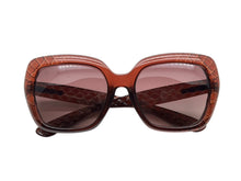 画像をギャラリービューアに読み込む, BOTTEGAVENETA ボッテガヴェネタ サングラス アイウェア B.V.217/F/S RH9D8 サイズ54□19 135 イントレチャート ブラウン 美品 中古 4b009743