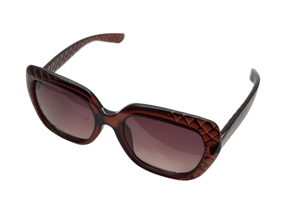 BOTTEGAVENETA ボッテガヴェネタ サングラス アイウェア B.V.217/F/S RH9D8 サイズ54□19 135 イントレチャート ブラウン 美品 中古 4b009743