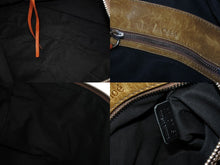 画像をギャラリービューアに読み込む, Chloe クロエ ボストンバッグ ハンドバッグ 01 07 51 ルーマニア製 レザー キャンバス ブラウン ブラック シルバー金具 良品 中古 4b009747